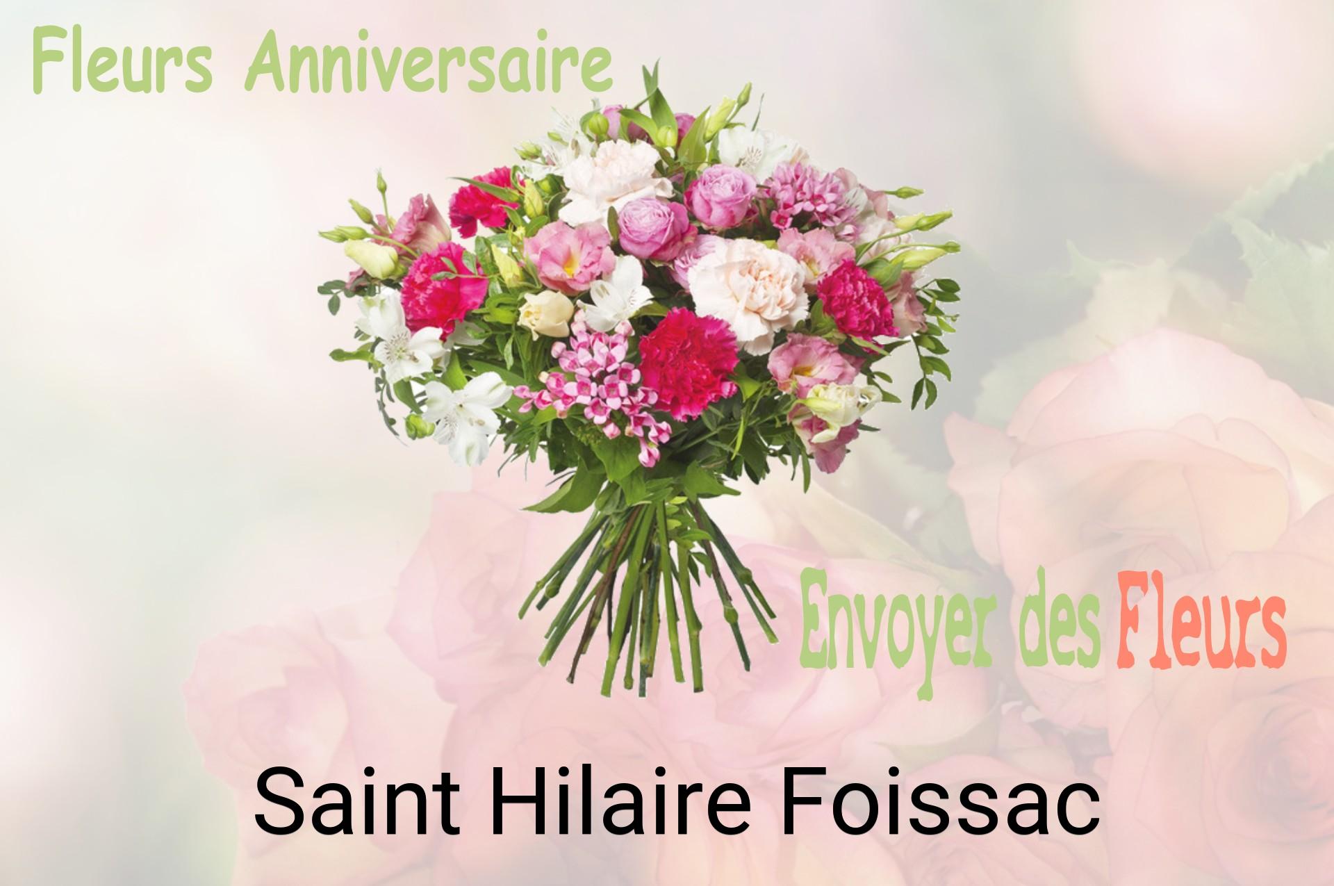 Bouquet de fleurs d’anniversaire livré à Saint-Hilaire-Foissac
